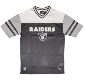 Camiseta Las Vegas Raiders NFL Mesh Team New Era Negra