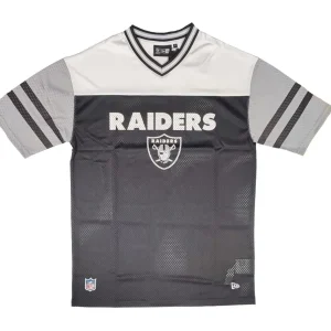Camiseta Las Vegas Raiders NFL Mesh Team New Era Negra