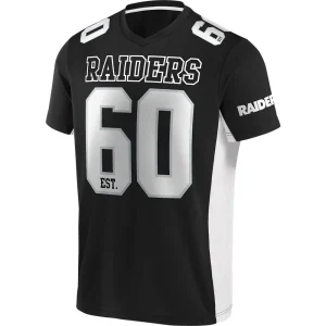 Camiseta Las Vegas Raiders Number Franchise Polymesh Fanatics