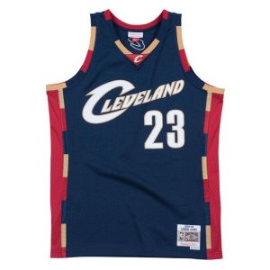 Camiseta Lebron James Cleveland Cavaliers 2009 Swingman Mitchell & Ness Azul