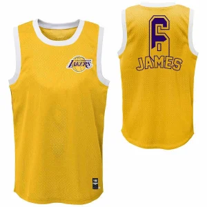 Camiseta Lebron James Lakers Ball Up Outerstuff