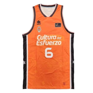 Camiseta Lopez Arostegui Valencia Basket ACB Primera Equipacion Oficial «Fonteta»- Luanvi 2024/25