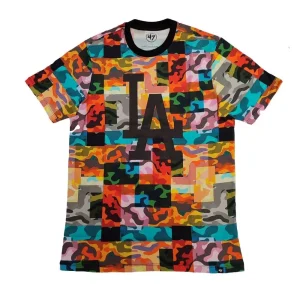 CAMISETA LOS ANGELES DODGERS MLB "PSYCHEDELIC CAMO" - 47 BRAND