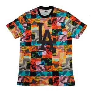 CAMISETA LOS ANGELES DODGERS MLB «PSYCHEDELIC CAMO» – 47 BRAND