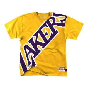 Camiseta Los Angeles Lakers Big Face de Mitchell & Ness