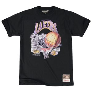 Camiseta Los Angeles Lakers Champions Print Tee Mitchell and Ness
