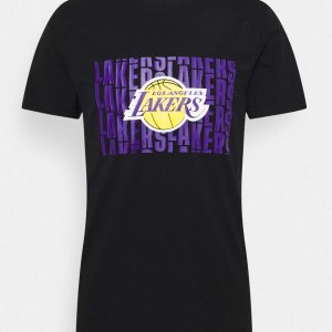 Camiseta Los Angeles Lakers New Era «Nba Repeat Wordmark T-Shirt».