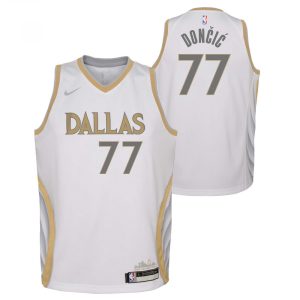 Camiseta Luka Doncic Dallas Mavericks «Nike City Edition» Swingman Junior