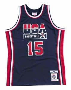 CAMISETA MAGIC JOHNSON DREAM TEAM 92 MITCHELL AND NESS USA BASKETBALL