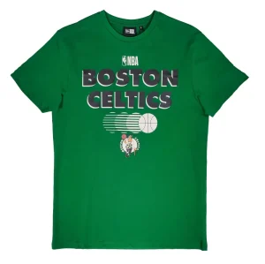 Camiseta manga corta Boston Celtics "NBA Team Graphic" de New Era en verde