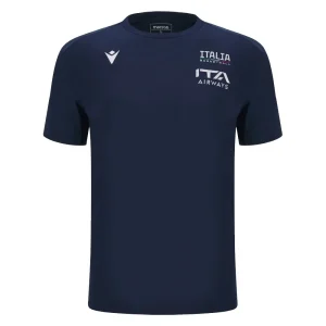Camiseta manga corta Italia baloncesto Macron – 2024