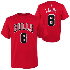 Camiseta manga corta Zach Lavine Chicago Bulls – Flat Replica N&N Junior
