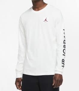 CAMISETA MANGA LARGA AIR JORDAN LOGO "AJ4"