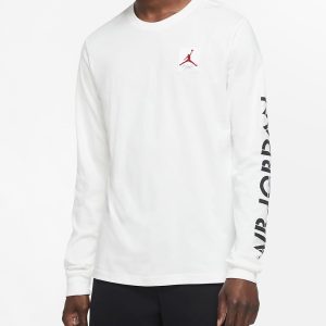 CAMISETA MANGA LARGA AIR JORDAN LOGO «AJ4»