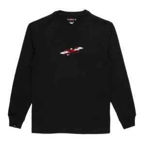 Camiseta Manga Larga Jordan Flight Essentials 85 - negra