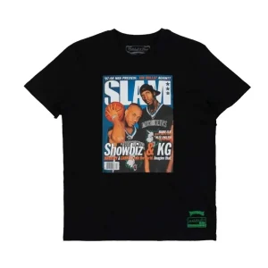 Camiseta Marbury & Garnett Minnesota Timberwolves «Slam Cover» Mitchell & Ness
