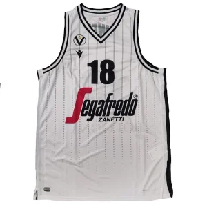 Camiseta Marco Belinelli Virtus Bolonia 2021 Euroleague Blanca