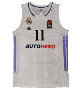 Camiseta Mario Hezonja Real Madrid Baloncesto Euroliga - Adidas Home 2023 *
