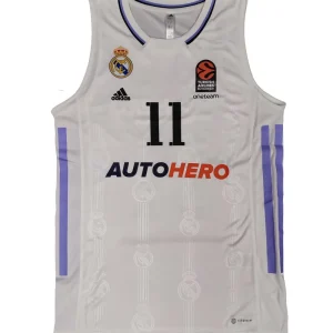 Camiseta Mario Hezonja Real Madrid Baloncesto Euroliga – Adidas Home 2023 *