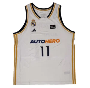 Camiseta Mario Hezonja Real Madrid Baloncesto Liga Endesa - Adidas Home 2024 *
