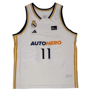 Camiseta Mario Hezonja Real Madrid Baloncesto Liga Endesa – Adidas Home 2024 *