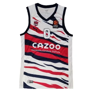 Camiseta Markus Howard Baskonia Basket 2ª Equipacion Replica Oficial 2023 Euroliga *