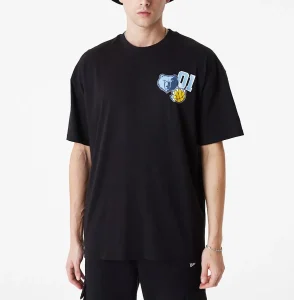 Camiseta Memphis Grizzlies New Era "Arch Wordmark Oversized"