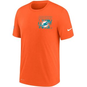 CAMISETA MIAMI DOLPHINS NFL TEAM LOGO NIKE NFL NARANJA