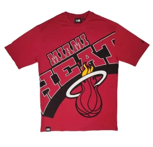 Camiseta Miami Heat New Era "NBA Large Wordmark Oversized"