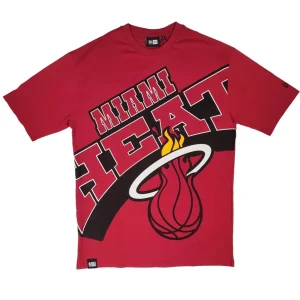 Camiseta Miami Heat New Era «NBA Large Wordmark Oversized»