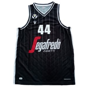 Camiseta Milos Teodosic Virtus Bolonia Eurocup Macron