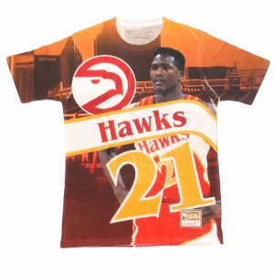 CAMISETA MITCHELL AND NESS ATLANTA HAWKS – DOMINIQUE WILKINS CITY PRIDE