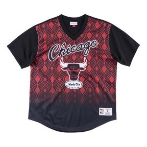 CAMISETA MITCHELL AND NESS CHICAGO BULLS GAME WINNING SHOT MESH *