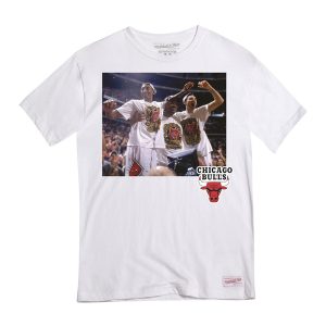 CAMISETA MITCHELL AND NESS CHICAGO BULLS – PIPPEN & HARPER & KUKOC