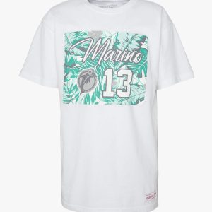 CAMISETA MITCHELL AND NESS MIAMI DOLPHINS PB TEE.