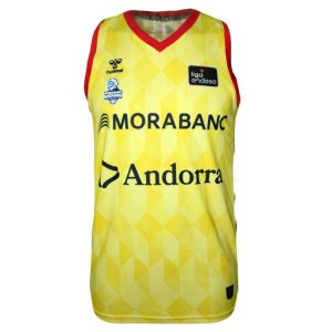 Camiseta Morabanc Andorra Hummel ACB amarilla.