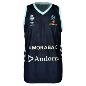 Camiseta Morabanc Andorra Hummel Eurocup azul.