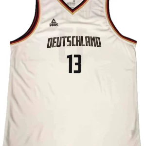 Camiseta Moritz Wagner Alemania – Peak Baloncesto blanca
