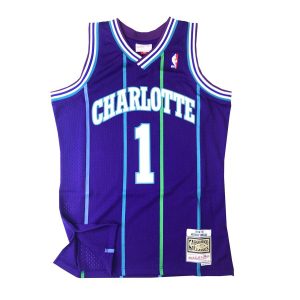 Camiseta Muggsy Bogues Charlotte Hornets 1994-95 – Mitchell and Ness swingman