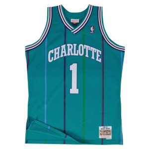 CAMISETA MUGGSY BOGUES – CHARLOTTE HORNETS – SWINGMAN 1992-93