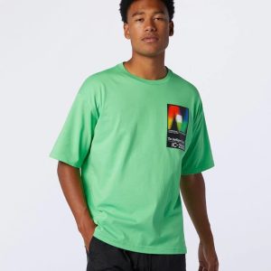 CAMISETA NEW BALANCE «OPTIK» GREEN