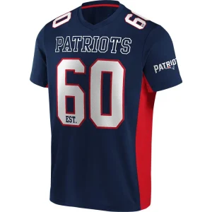 Camiseta New England Patriots Number Franchise Polymesh Fanatics
