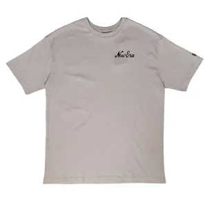Camiseta New Era Character Graphic manga corta Oversized en Beige
