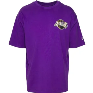 Camiseta New Era Lakers «Infill Team Logo» Oversized en Morado
