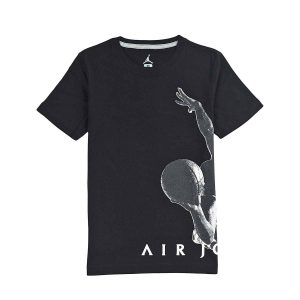 Camiseta Nike Air Jordan Flying Dreams Black Junior