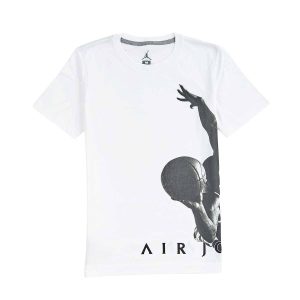 Camiseta Nike Air Jordan Flying Dreams White Junior