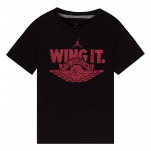 Camiseta Nike Air Jordan Wing It Black.