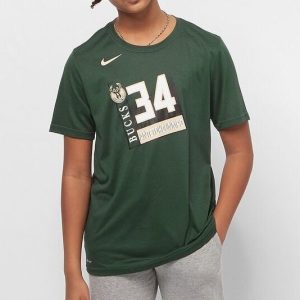 Camiseta Nike Giannis Antetokounmpo Junior Logo Dry Tee