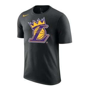 Camiseta Los Angeles Lakers Nike Crown Junior Black