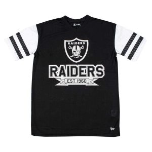 Camiseta Oakland Raiders NFL Contrast Logo New Era
